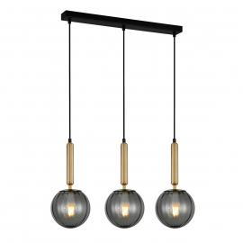 Lampa wisząca Ravena PND-2324-3L BRO+SG