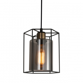 Lampa wisząca Kalula PND-78901-1-BK+SG