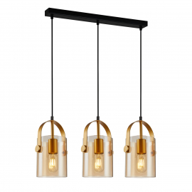 Lampa wisząca Nanesma PND-32453-3-GD+AMB
