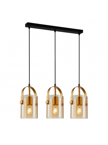 Lampa wisząca Nanesma PND-32453-3-GD+AMB