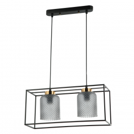 Lampa wisząca Sinella PND-23231-2-BK+SG