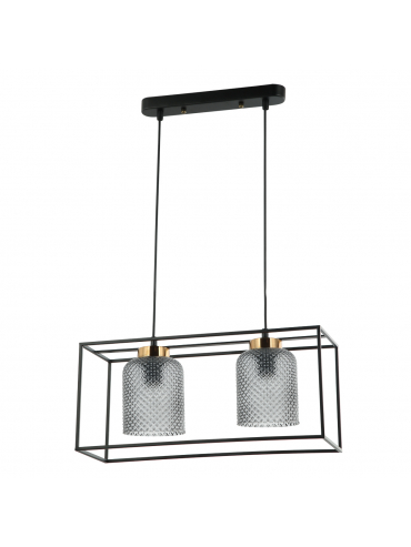 Lampa wisząca Sinella PND-23231-2-BK+SG