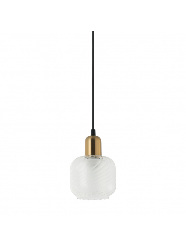 Lampa wisząca Lamezia PND-67594-1-BRO+CL