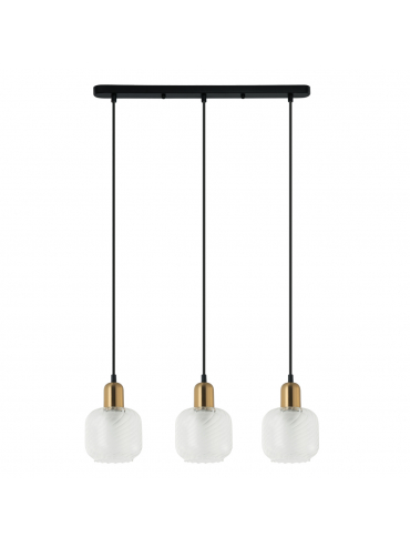 Lampa wisząca Lamezia PND-67594-3-BRO+CL