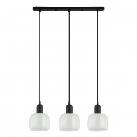Lampa wisząca Lamezia PND-67594-3-BK+CL