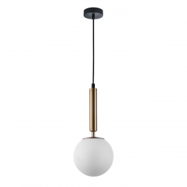 Lampa wisząca Ravena PND-2324-1 GD+OPA