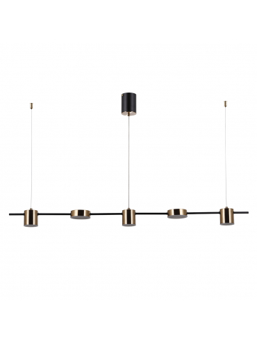 Lampa wisząca Remdal PND-16374-5-BK-3K
