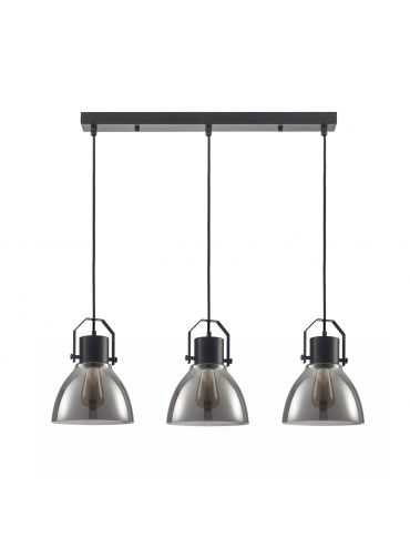 Lampa wisząca Darlena PND-22371-3-BK+SG