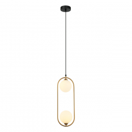 Lampa wisząca Lupus PND-3965-2-BRO