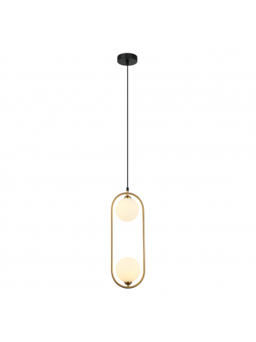 Lampa wisząca Lupus PND-3965-2-BRO