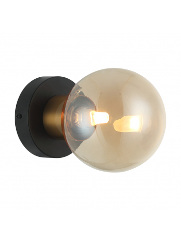 Kinkiet Bletter WL-5225-1-BRO-AMB