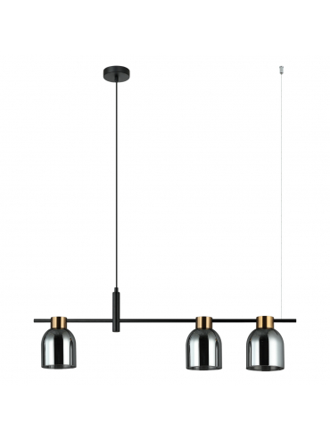 Lampa wisząca Servio PND-66892-3-BK-SG