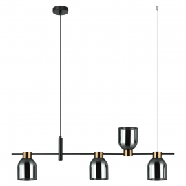 Lampa wisząca Servio PND-66892-4-BK-SG