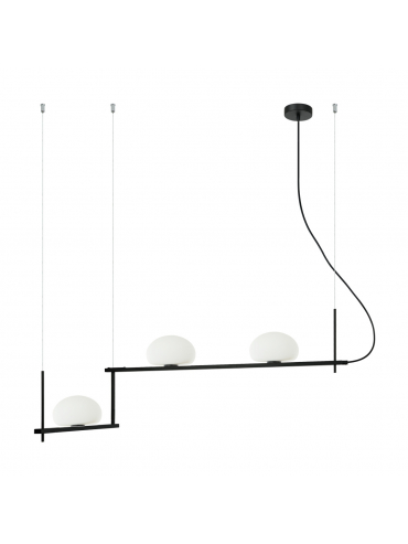 Lampa wisząca Kernio PND-357783-BK+W