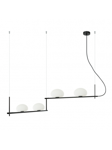 Lampa wisząca Kernio PND-357784-BK+W