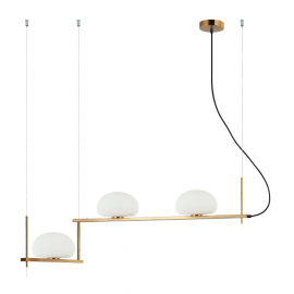 Lampa wisząca Kernio PND-357783-BRO+W