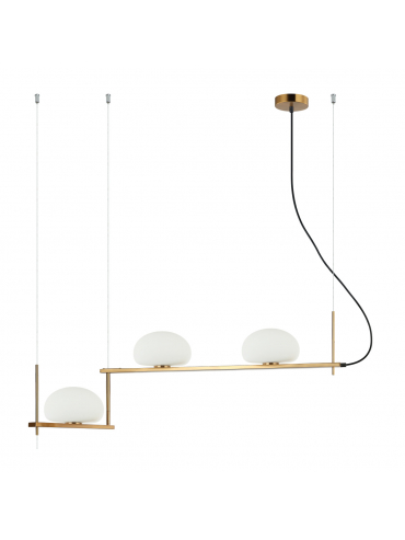 Lampa wisząca Kernio PND-357783-BRO+W