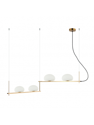 Lampa wisząca Kernio PND-357784-BRO+W