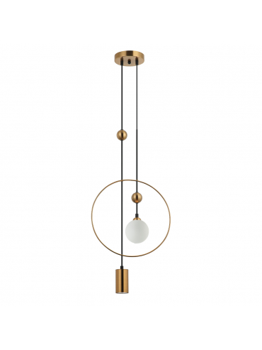 Lampa wisząca Trosti PND-428892-BRO