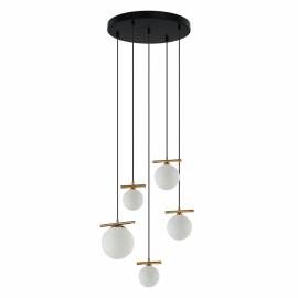 Lampa wisząca Merseta PND-463325A-BRO+W