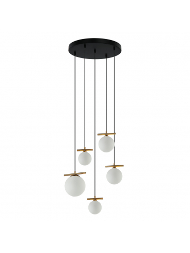 Lampa wisząca Merseta PND-463325A-BRO+W