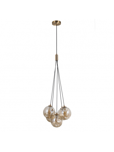 Lampa wisząca Perlos PND-54456-5-HB-AMB