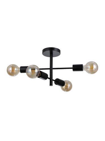 Lampa wisząca Piansi PND-4025-4-BL
