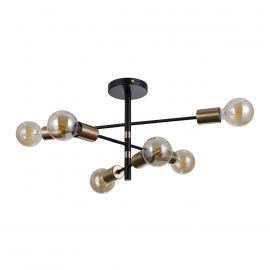 Lampa wisząca Piansi PND-4025-6-BL-HBR