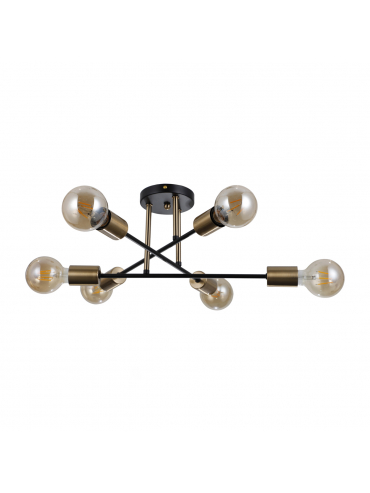 Lampa wisząca Formio PND-4052-6-BL-HBR