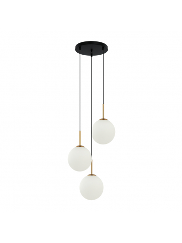 Lampa wisząca Deore PND-5578-3S-BRO-BK