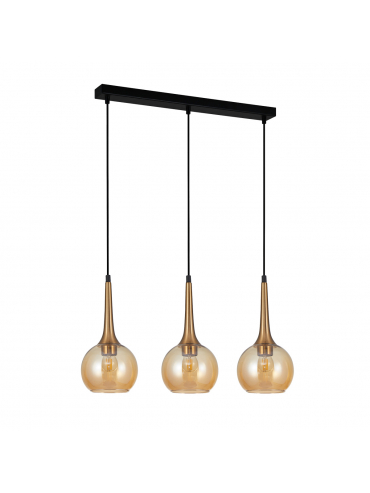 Lampa wisząca Favera PND-42361-3-BRO-AMB