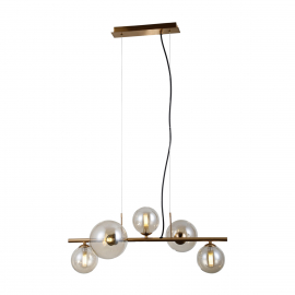 Lampa wisząca Canello PND-406007-5-HBR