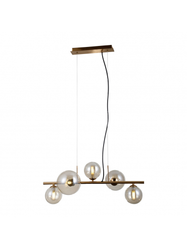 Lampa wisząca Canello PND-406007-5-HBR