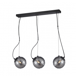 Lampa wisząca Perona PND-92389-3L-BK