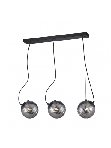Lampa wisząca Perona PND-92389-3L-BK
