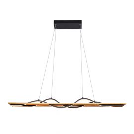Lampa wisząca Conato PND-23848-30W-BK-GD