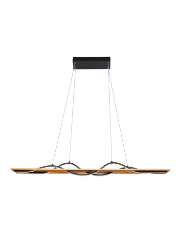 Lampa wisząca Conato PND-23848-30W-BK-GD