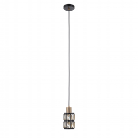 Lampa wisząca Menfi PND-44236-1-BK-GD