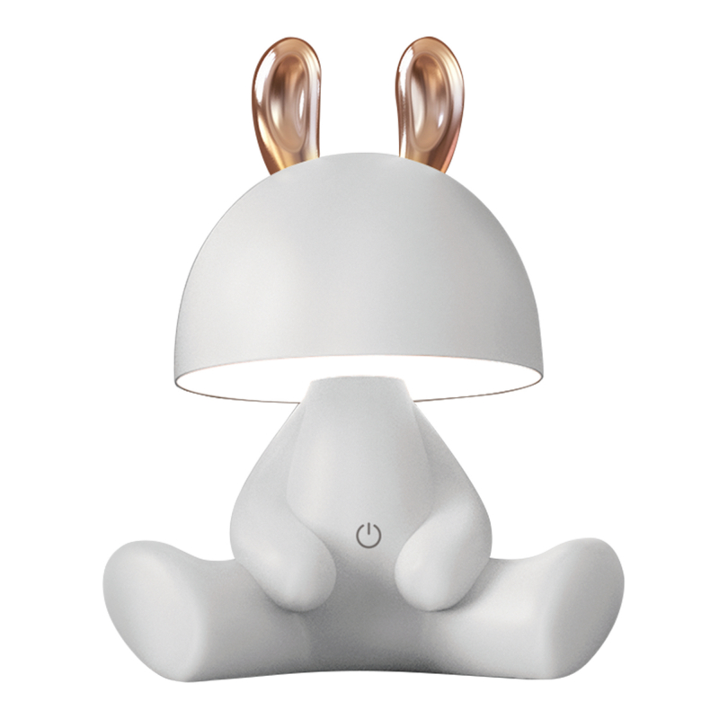 Lampa stołowa KRÓLIK KDR-6301-WH