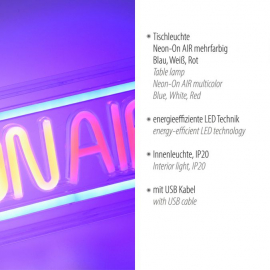 Lampa stołowa NEON-ON AIR 85013-70