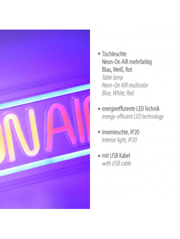 Lampa stołowa NEON-ON AIR 85013-70