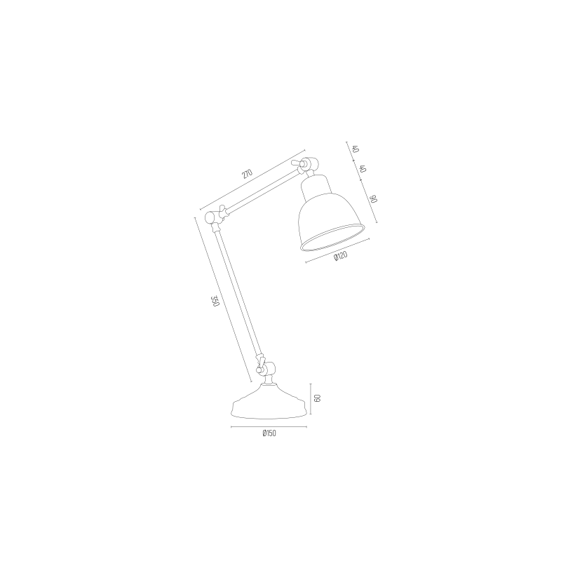 Lampa biurkowa EUFRAT 3194