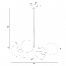 Żyrandol FREEMONT 1767