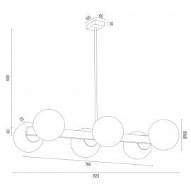Żyrandol FREEMONT 2549