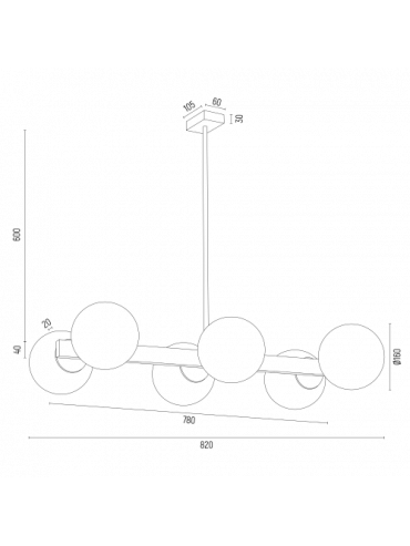 Żyrandol FREEMONT 2549