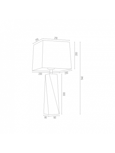 Lampa stołowa LILLE  3840