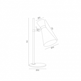 Lampa biurkowa LUKKA 3890