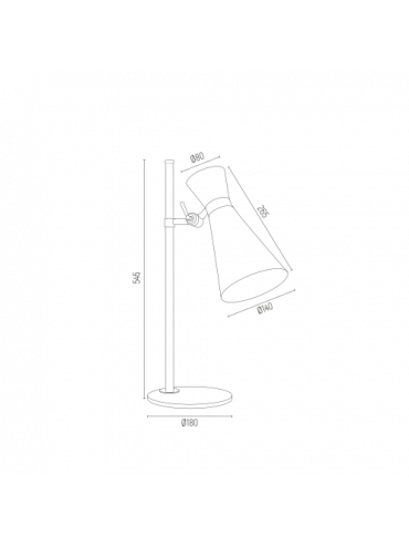 Lampa biurkowa LUKKA 3890