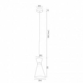 Lampa wisząca LUKKA 3896