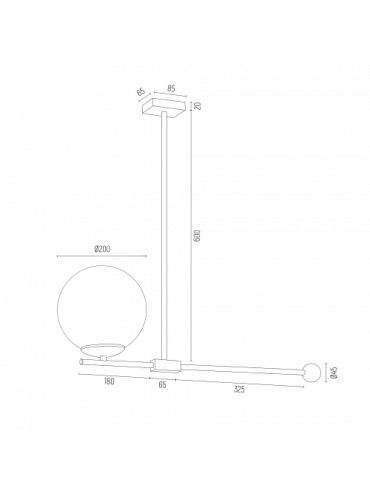 Lampa wisząca MEGAN 4738